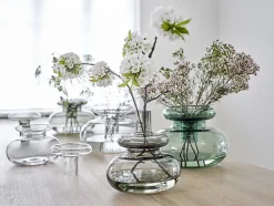 Vaser & Urtepotteskjulere<Zone Vase Inu 23 x 25 cm Smoked Grey
