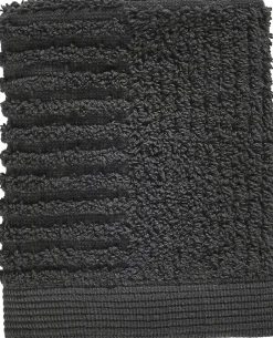 Håndklæder<Zone Vaskeklud Anthracite Classic 30x30 cm.