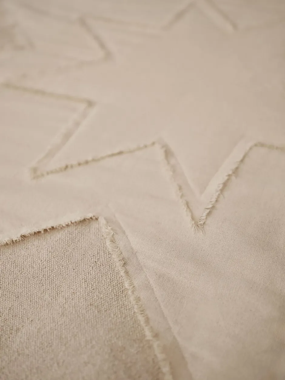 Juletekstiler<Ferm Living Vela Star Christmas Tree Blanket - Natural