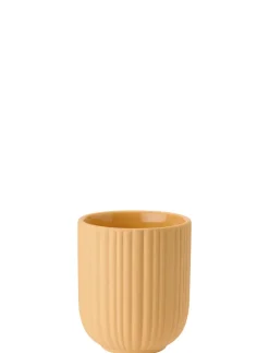 Kopper & Krus<Knabstrup Keramik Verda kop 0.25 l. soft orange