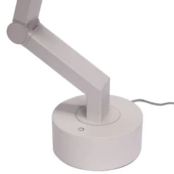 Bordlamper<Hübsch Verve Bordlampe Lysegrå