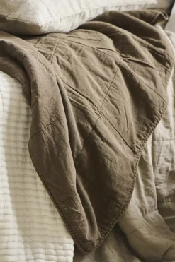 Plaider<Ib Laursen Vintage quilt Chocolate