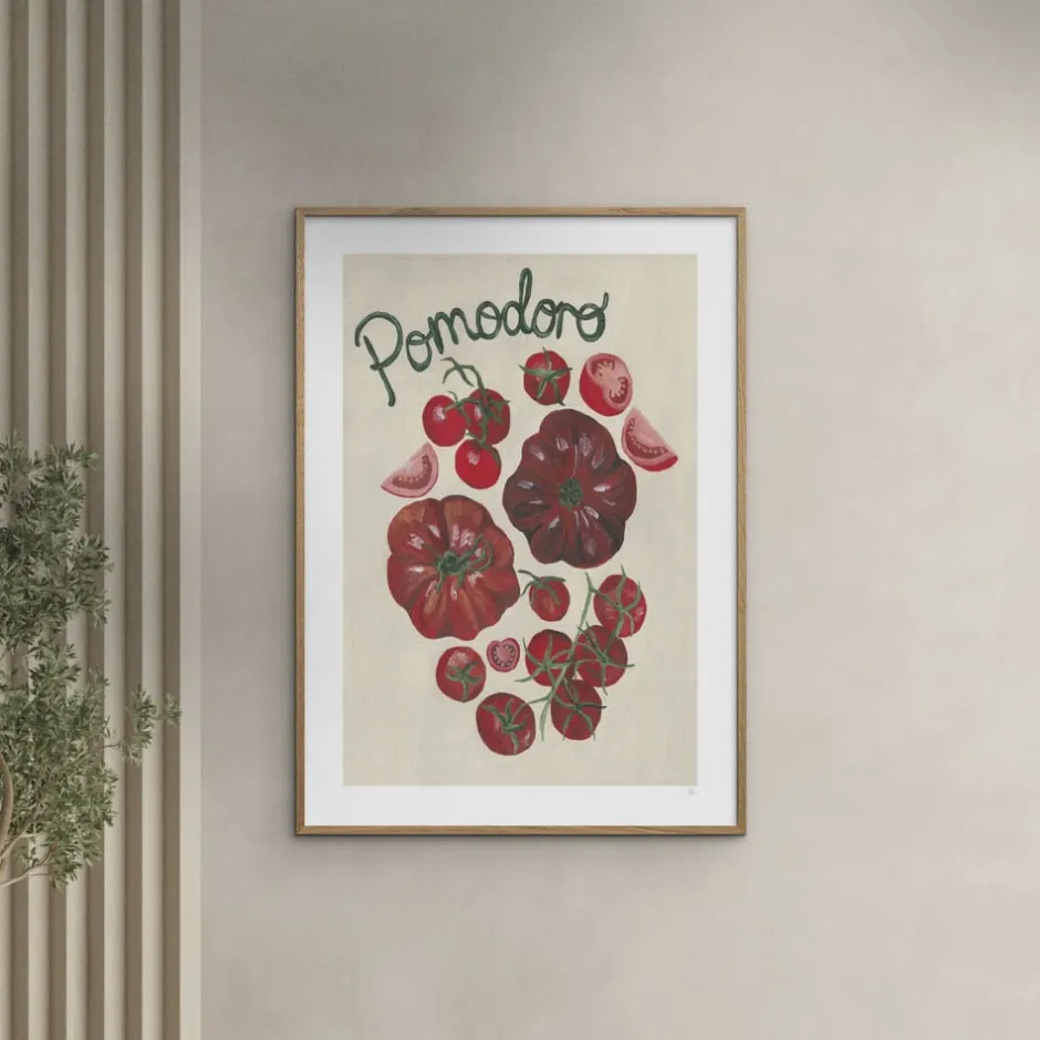 Plakater & Rammer<Poster & Frame Violets Print House - Pomodoro Flerfarvet
