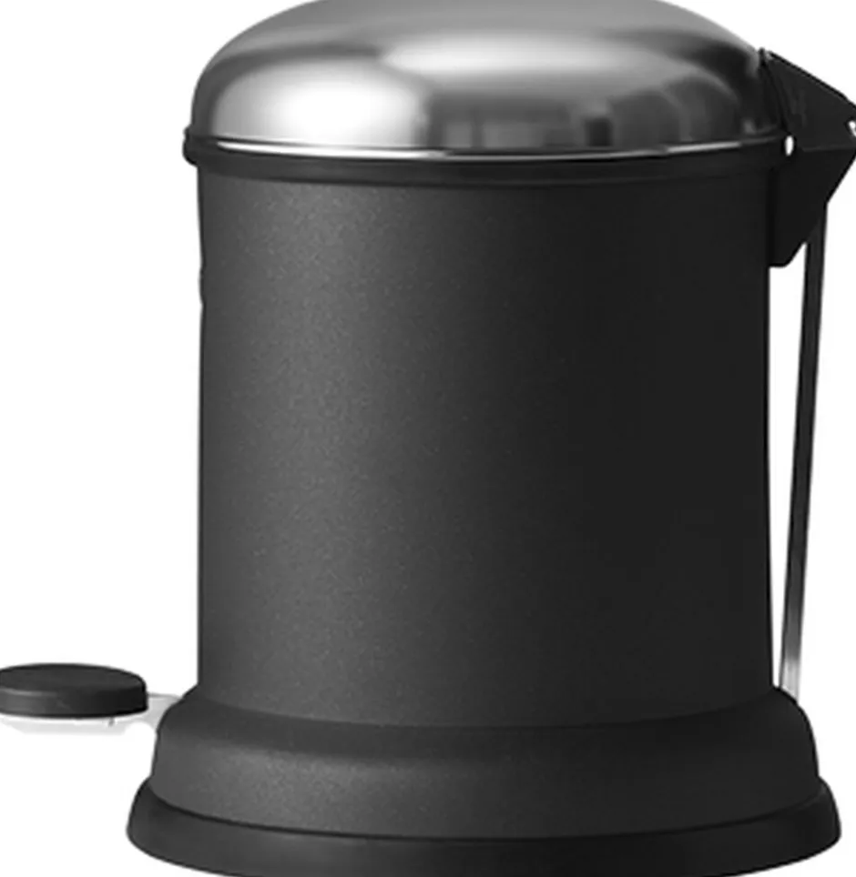 Badeværelsestilbehør<Vipp 13 pedalspand 4L Black