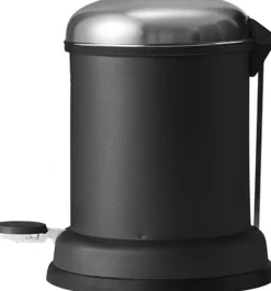 Badeværelsestilbehør<Vipp 14 pedalspand 8L Black