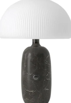 Trådløse Lamper<Vipp 591 Sculpture table lamp, Small, Grey