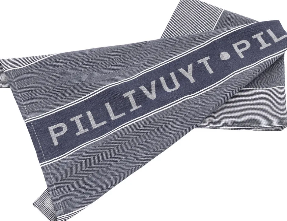 Tekstiler Til Køkkenet<Pillivuyt Viskestykke 80 x 50 cm Blå/Hvid
