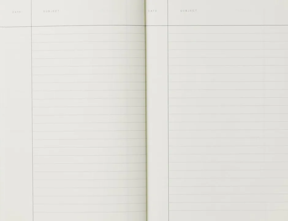 Kontorartikler<Notem VITA Softcover Notebook - Small, Blue and Yellow