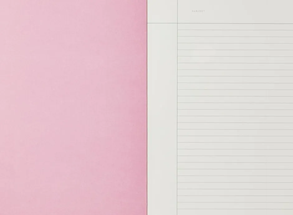 Kontorartikler<Notem VITA Softcover Notebook - Medium, Orange Grid