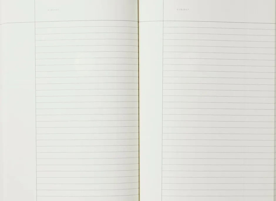 Kontorartikler<Notem VITA Softcover Notebook - Medium, Orange Grid