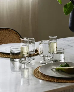 Glas<Nordal VITA wine glass - clear