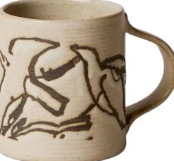 Tilbehør Til Bordet<Ferm Living Vuelo Mug - Cream