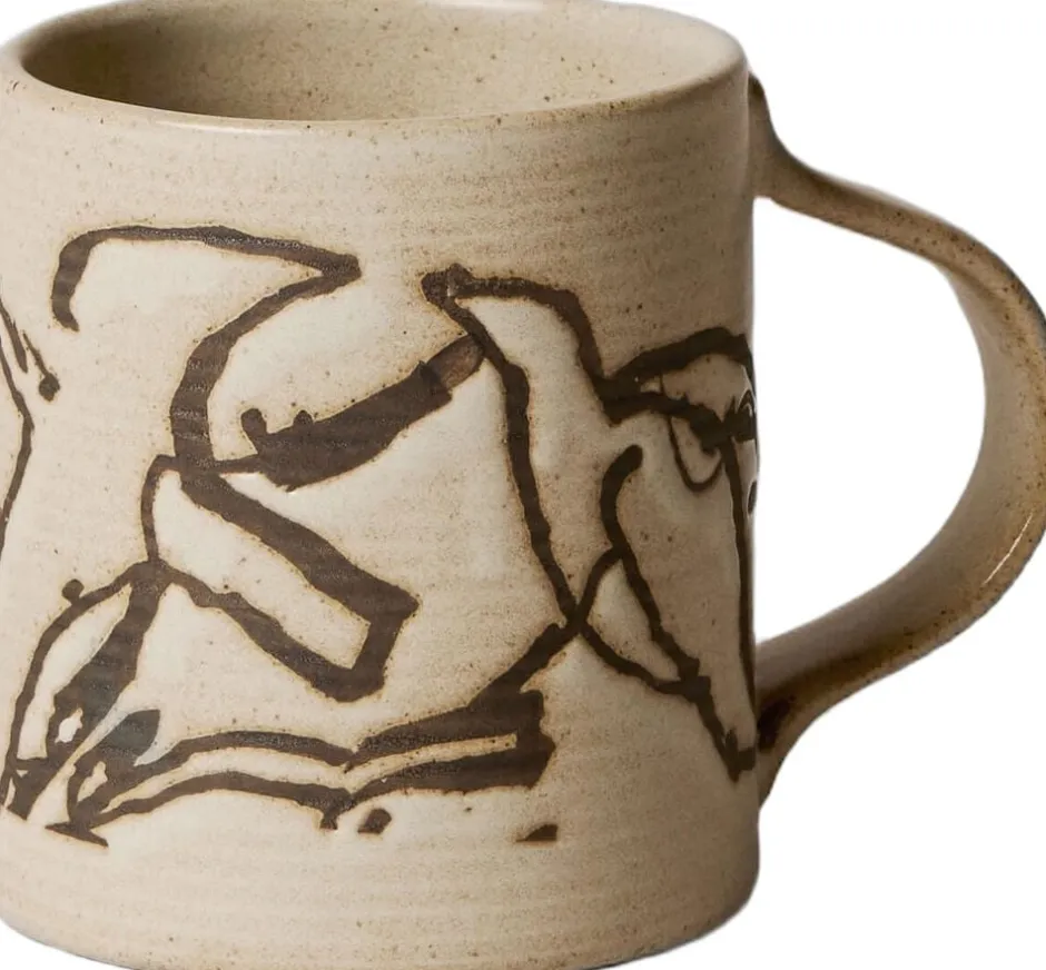 Tilbehør Til Bordet<Ferm Living Vuelo Mug - Cream