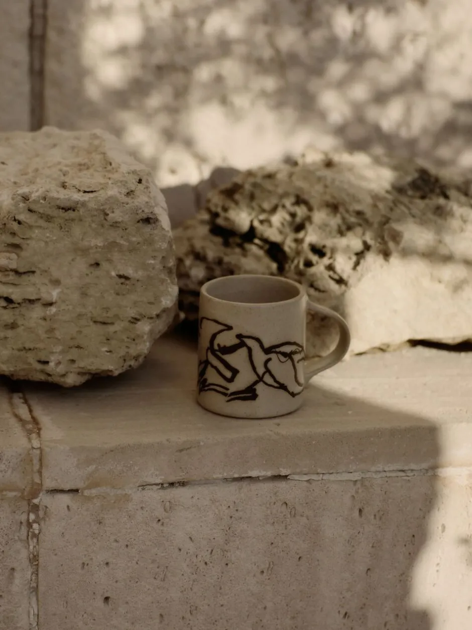 Tilbehør Til Bordet<Ferm Living Vuelo Mug - Cream