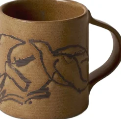 Kopper & Krus<Ferm Living Vuelo Mug - Dark Buff