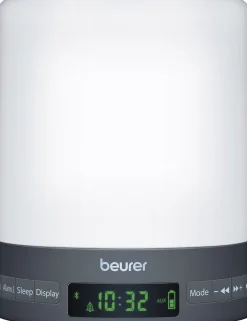 Elektronik<Beurer Wake-up Light med Bluetooth Højttaler WL 50