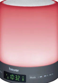 Elektronik<Beurer Wake-up Light med Bluetooth Højttaler WL 50
