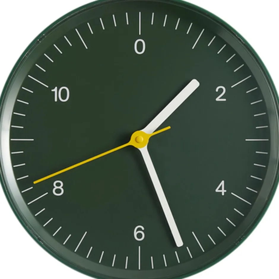 Ure & Vejrstationer<Hay Wall Clock-Green