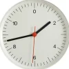 Ure & Vejrstationer<Hay Wall Clock-White