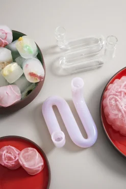 Lys & Lysestager<Studio About WAVE, MILKY ROSE