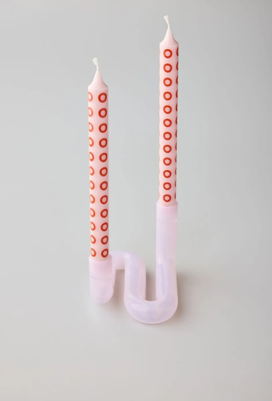 Lys & Lysestager<Studio About WAVE, MILKY ROSE