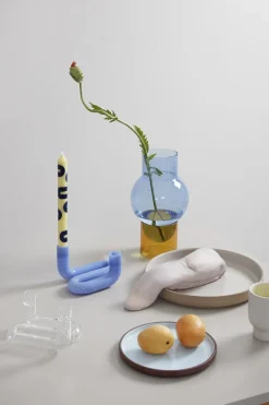 Lys & Lysestager<Studio About WAVE, TRANSPARENT