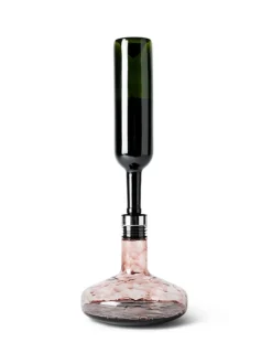 Bar & Vin<Audo Copenhagen Wine Breather, Clear/Steel
