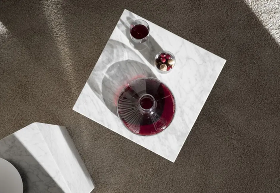 Bar & Vin<Audo Copenhagen Wine Breather, Clear/Steel