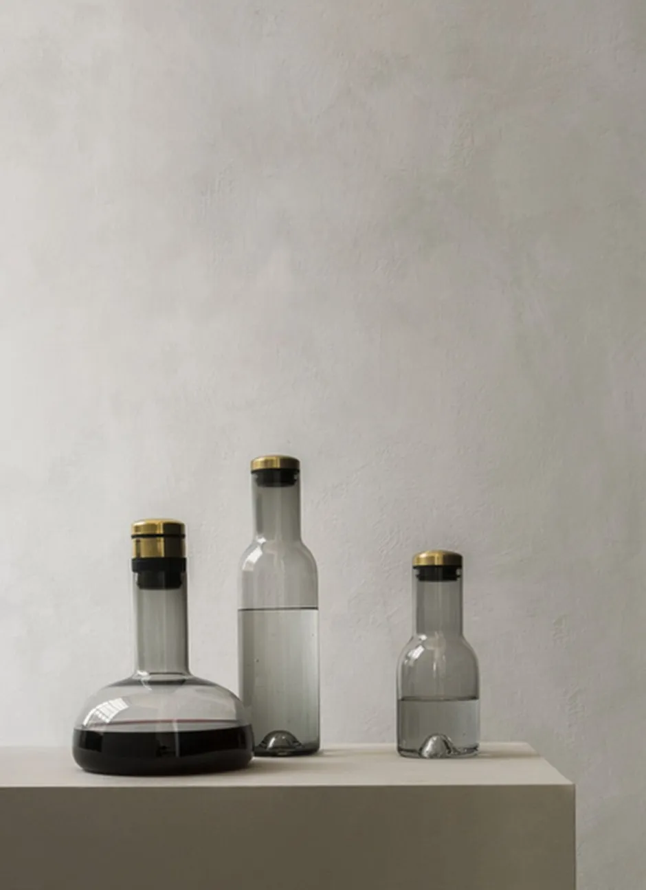 Bar & Vin<Audo Copenhagen Wine Breather, Deluxe, Clear/Gold