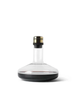 Bar & Vin<Audo Copenhagen Wine Breather, Deluxe, Clear/Gold