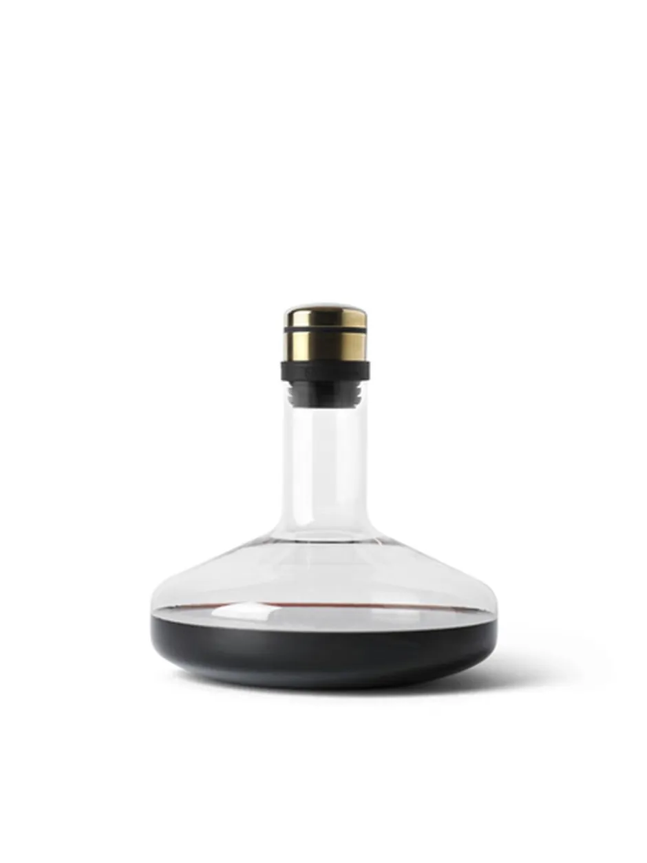 Bar & Vin<Audo Copenhagen Wine Breather, Deluxe, Clear/Gold