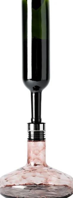 Bar & Vin<Audo Copenhagen Wine Breather, Deluxe, Clear/Steel