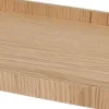 Opbevaring<Ekta Living Wood Tray, Medium, Oak, 16,5x30x2 cm
