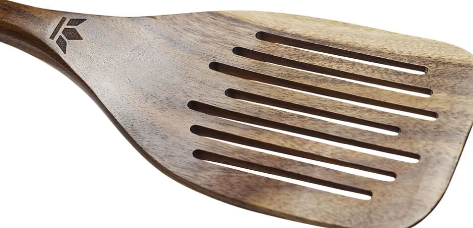 Køkkenartikler<DutchDeluxes Wooden Utensil Skimmer Spatula XL
