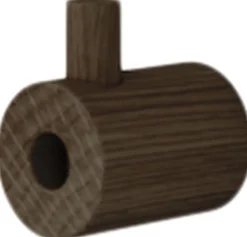 Knager & Knagerækker<Moebe Wooden Wall Hook, Smoked Oak
