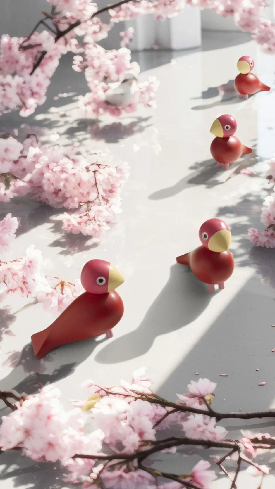 Figurer & Skulpturer<Kay Bojesen Year Bird Flora 2024 H12. 5 cm pink