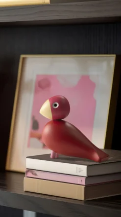 Figurer & Skulpturer<Kay Bojesen Year Bird Flora 2024 H12. 5 cm pink